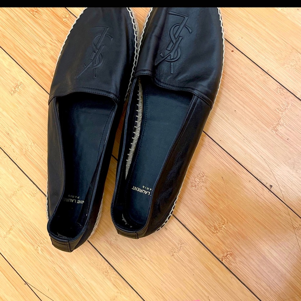 Authentic Saint Laurent Espadrilles gently worn